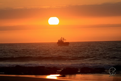 The sunsets in Mancora highlight the natural beauty of the Peruvian coast